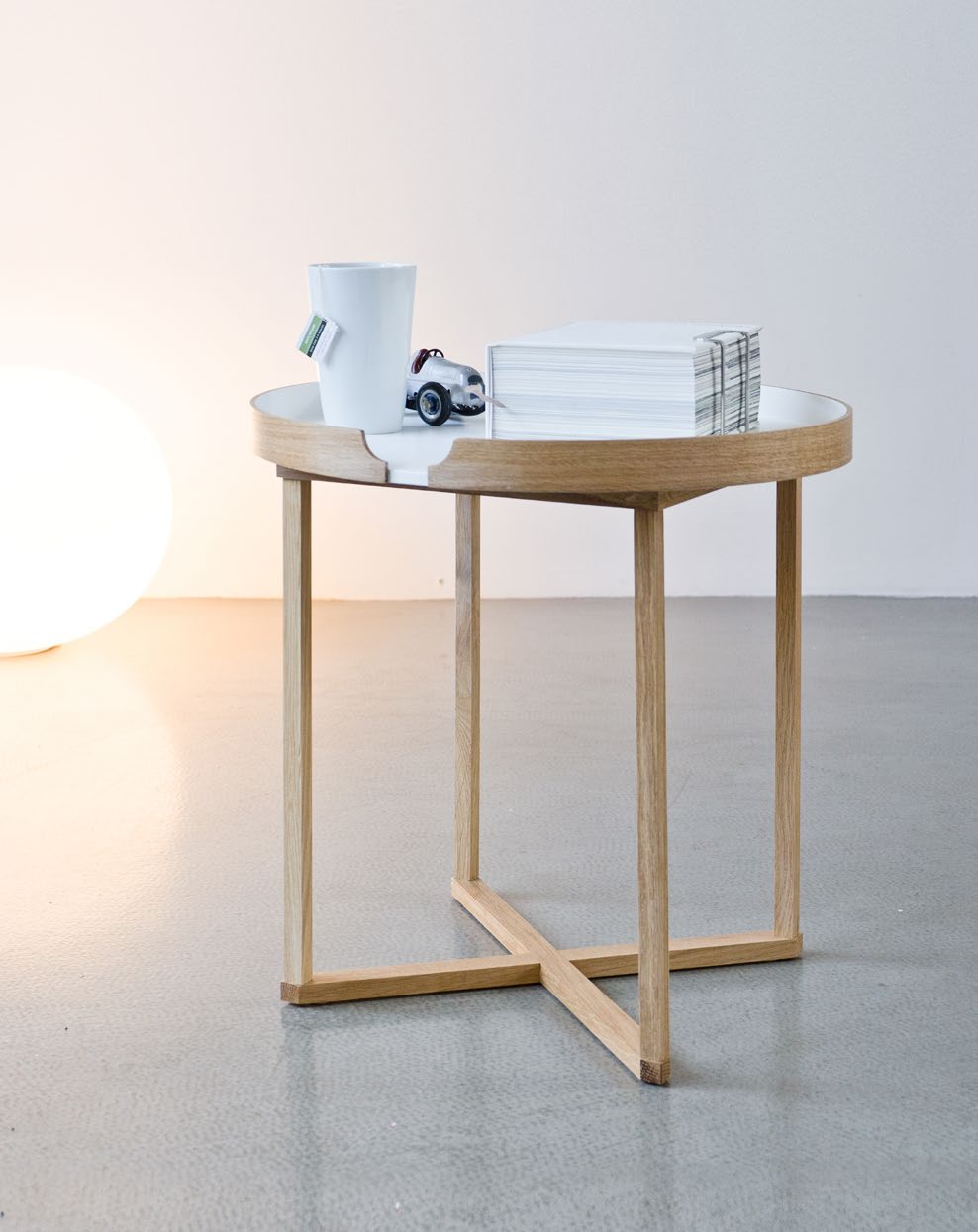 Wireworks Damien Round Side Table - Image 5